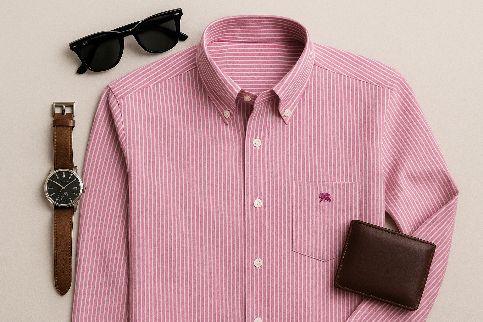 Marketing flat lay elegante