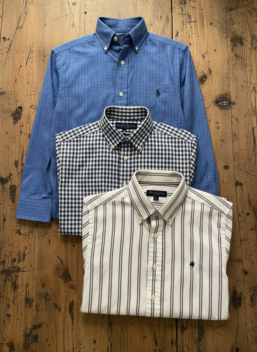 Marketing Mesa Vintage Camisa Blanca