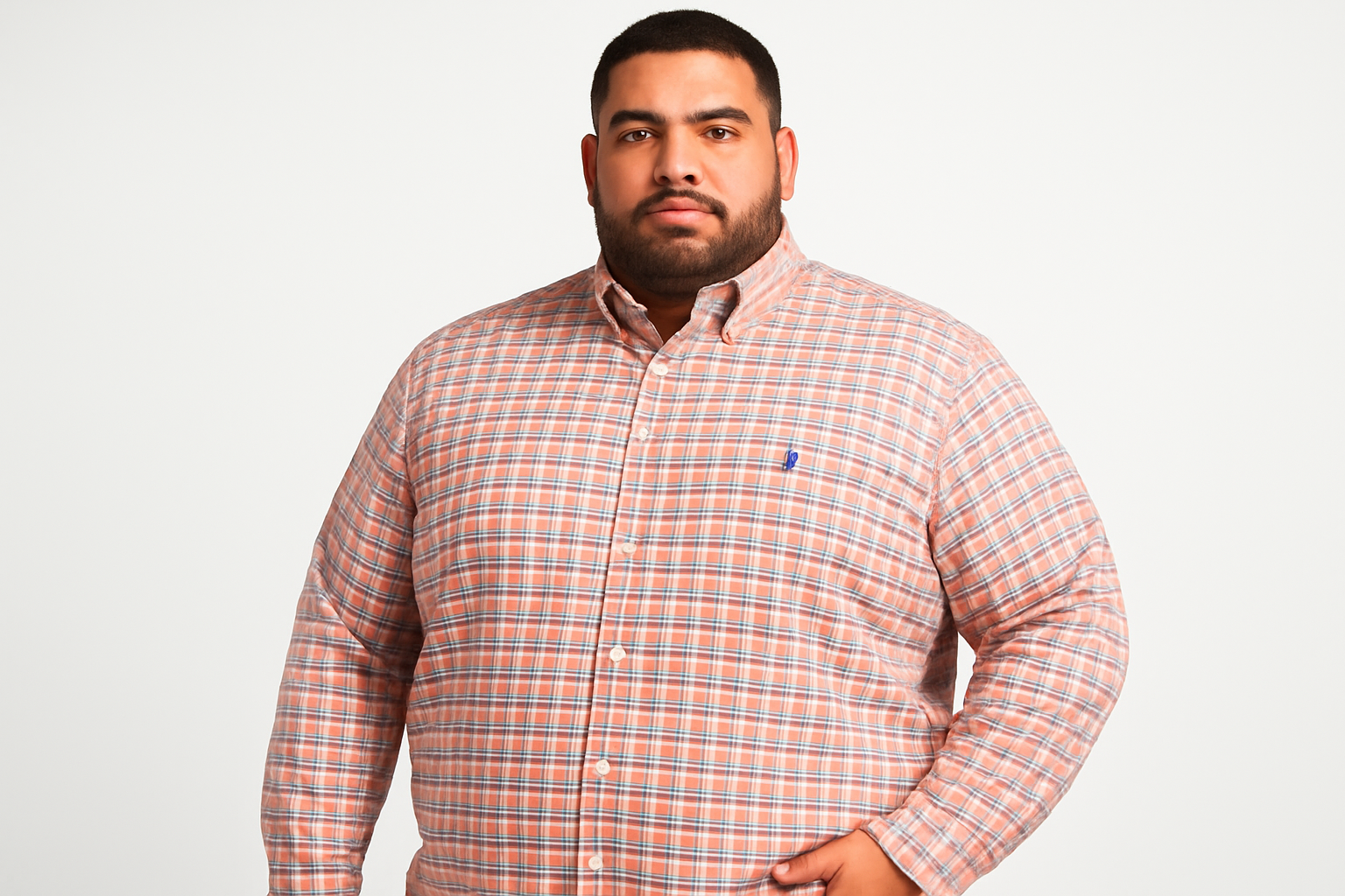 Modelo atlético 3XL - Pose principal