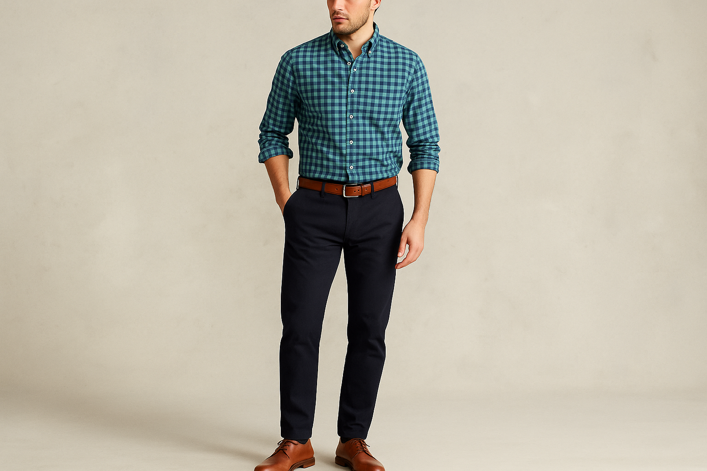 Modelo atlético - Business casual