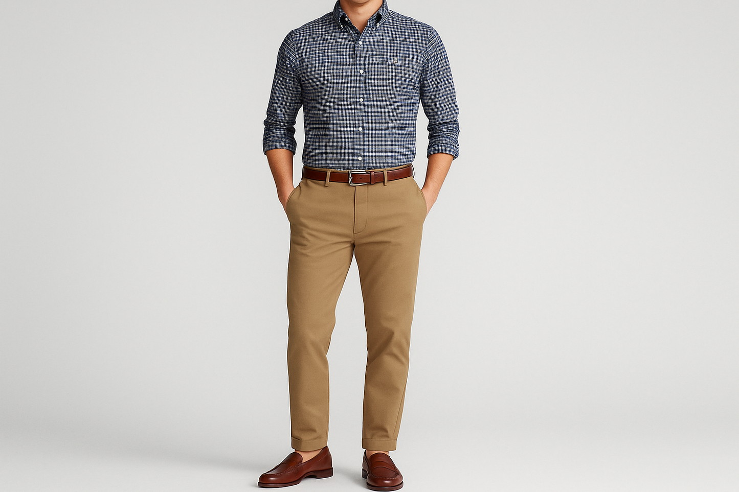 Modelo atlético - Business casual