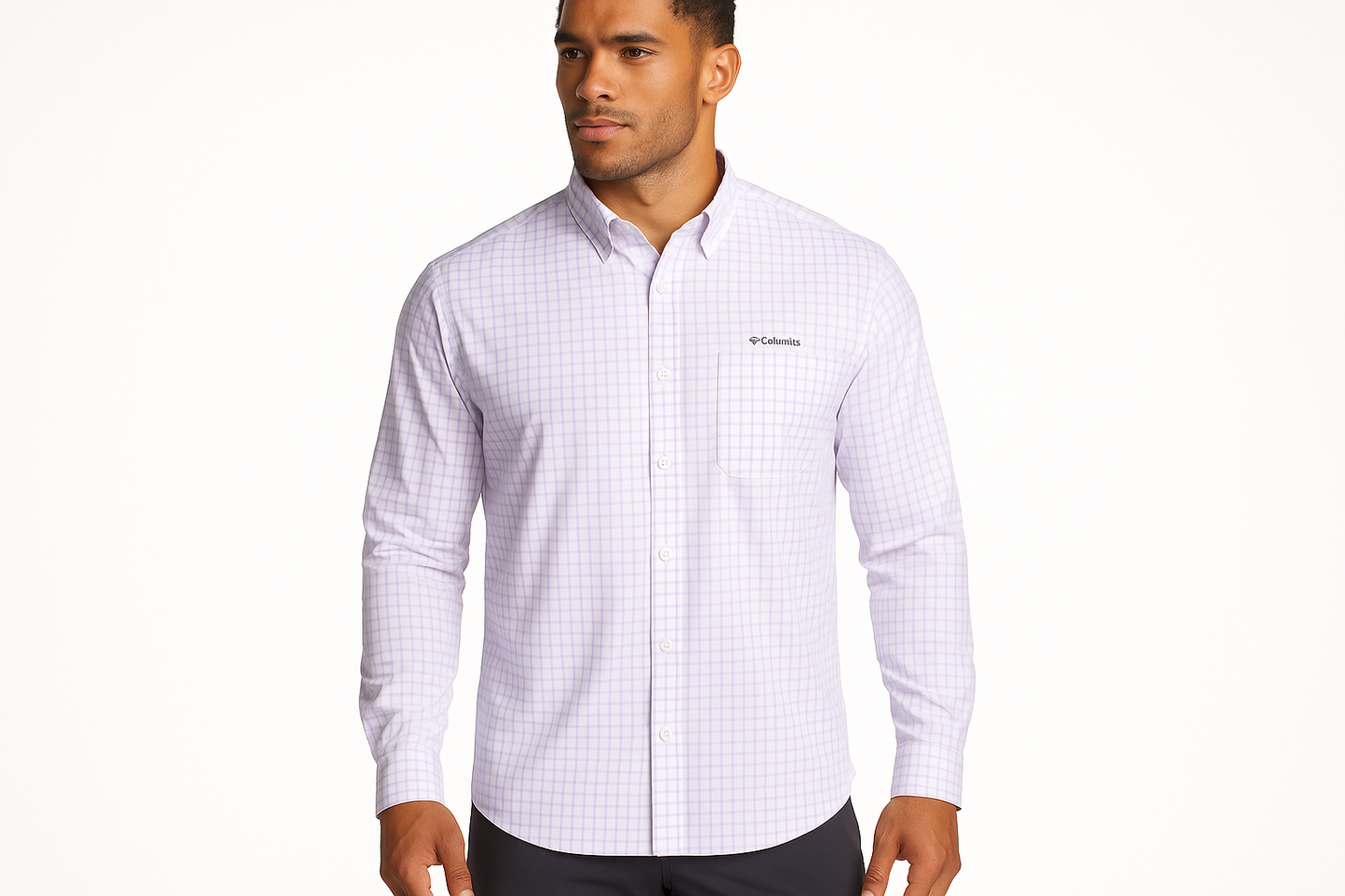 Modelo atlético Columbia - Bolsillo sin aleta tres cuartos