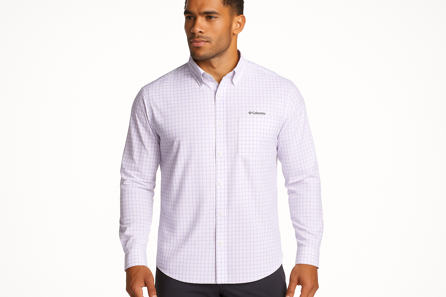 Modelo atlético Columbia - Bolsillo sin aleta tres cuartos