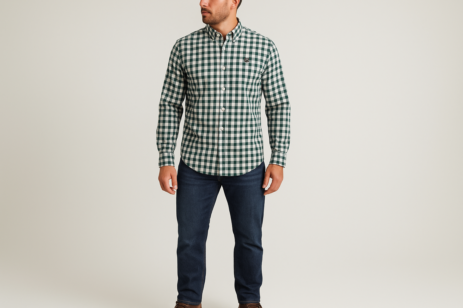 Modelo atlético - Look casual outdoor