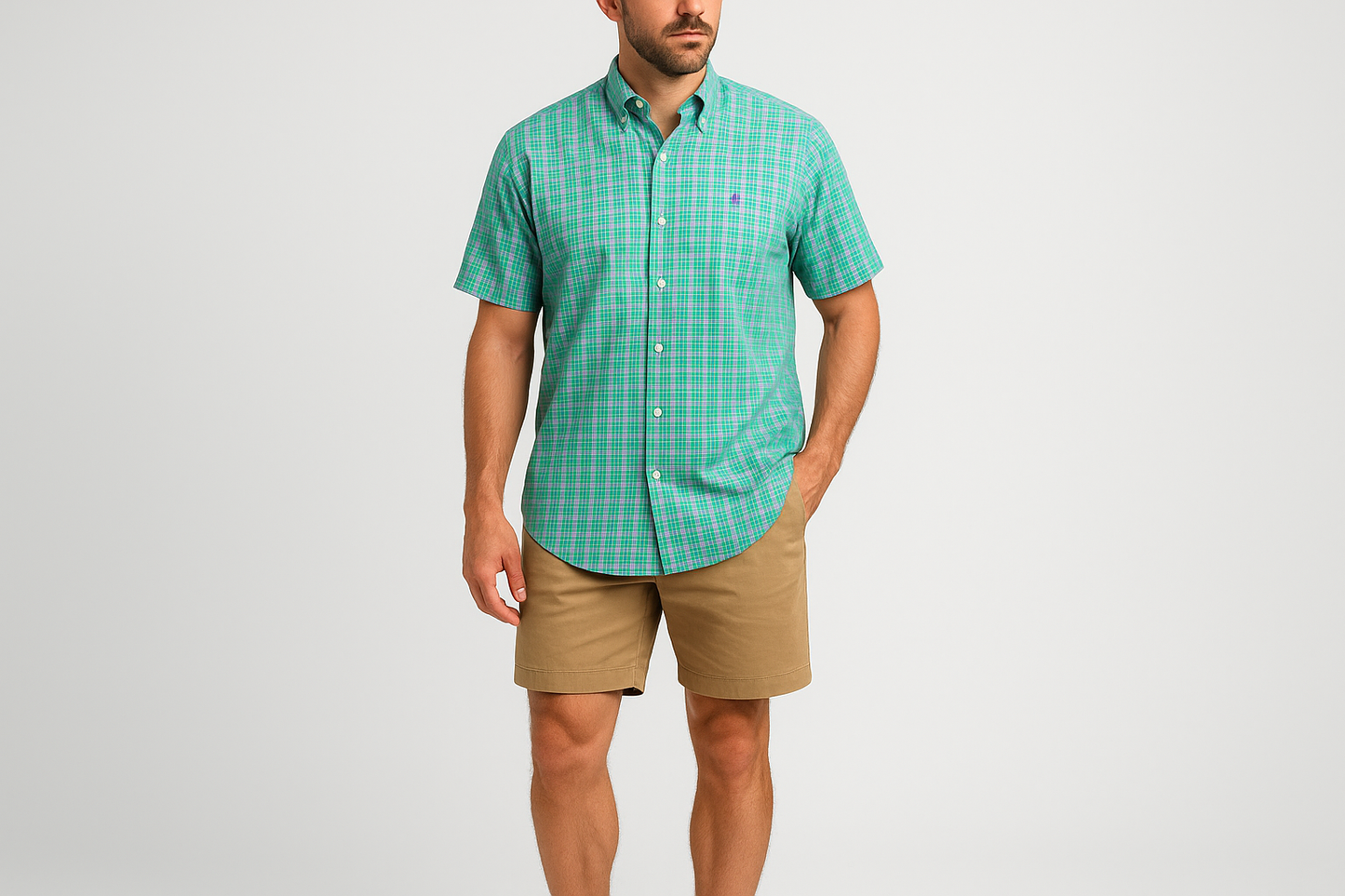 Modelo atlético - Look casual verano