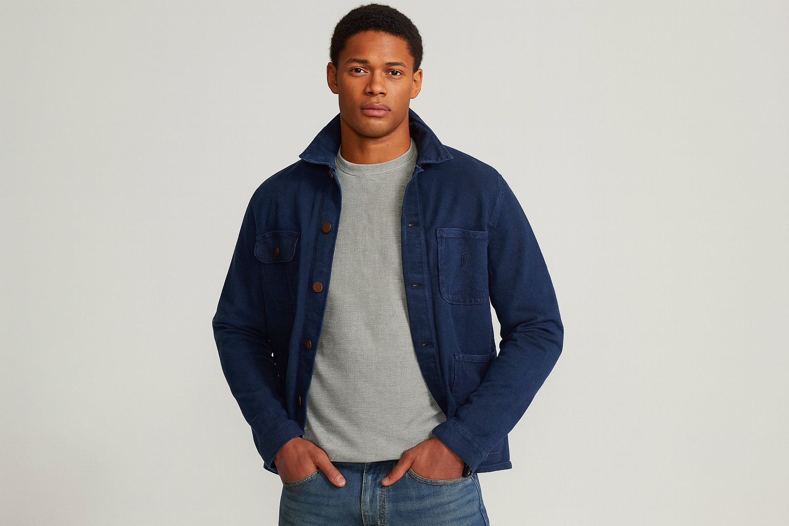 Modelo atlético - Look con chaqueta