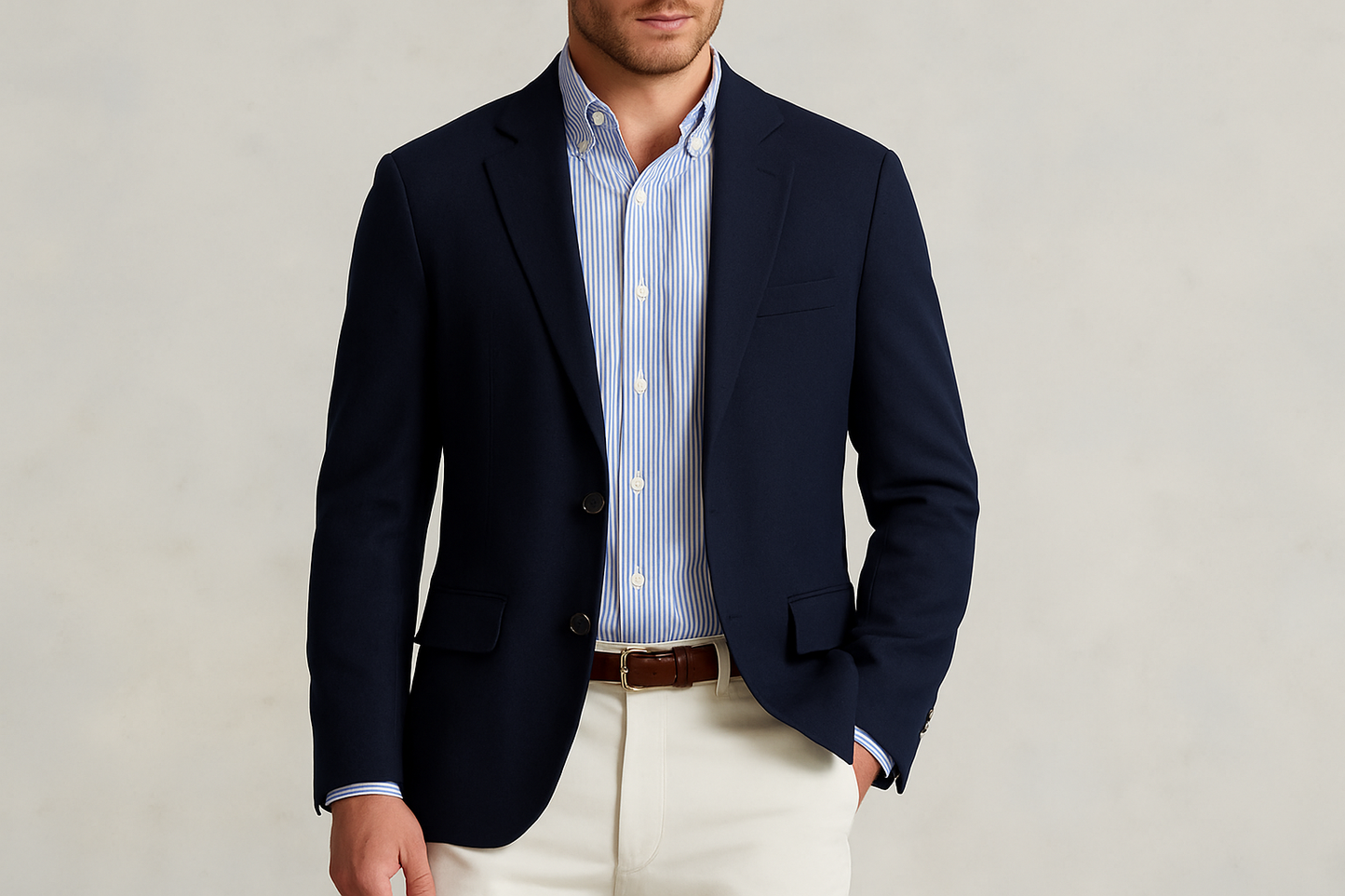 Modelo atlético - Look formal