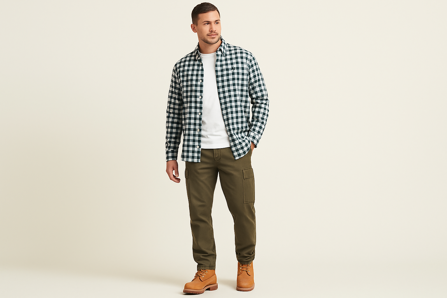 Modelo atlético - Look layered