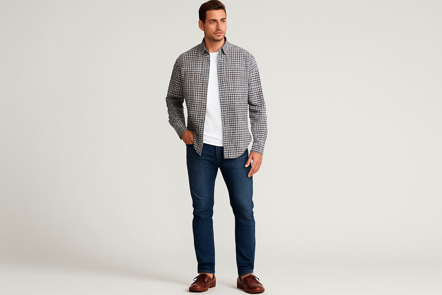 Modelo atlético - Look layered