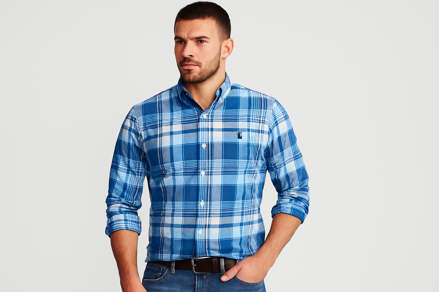 Modelo Atlético - Mangas Enrolladas