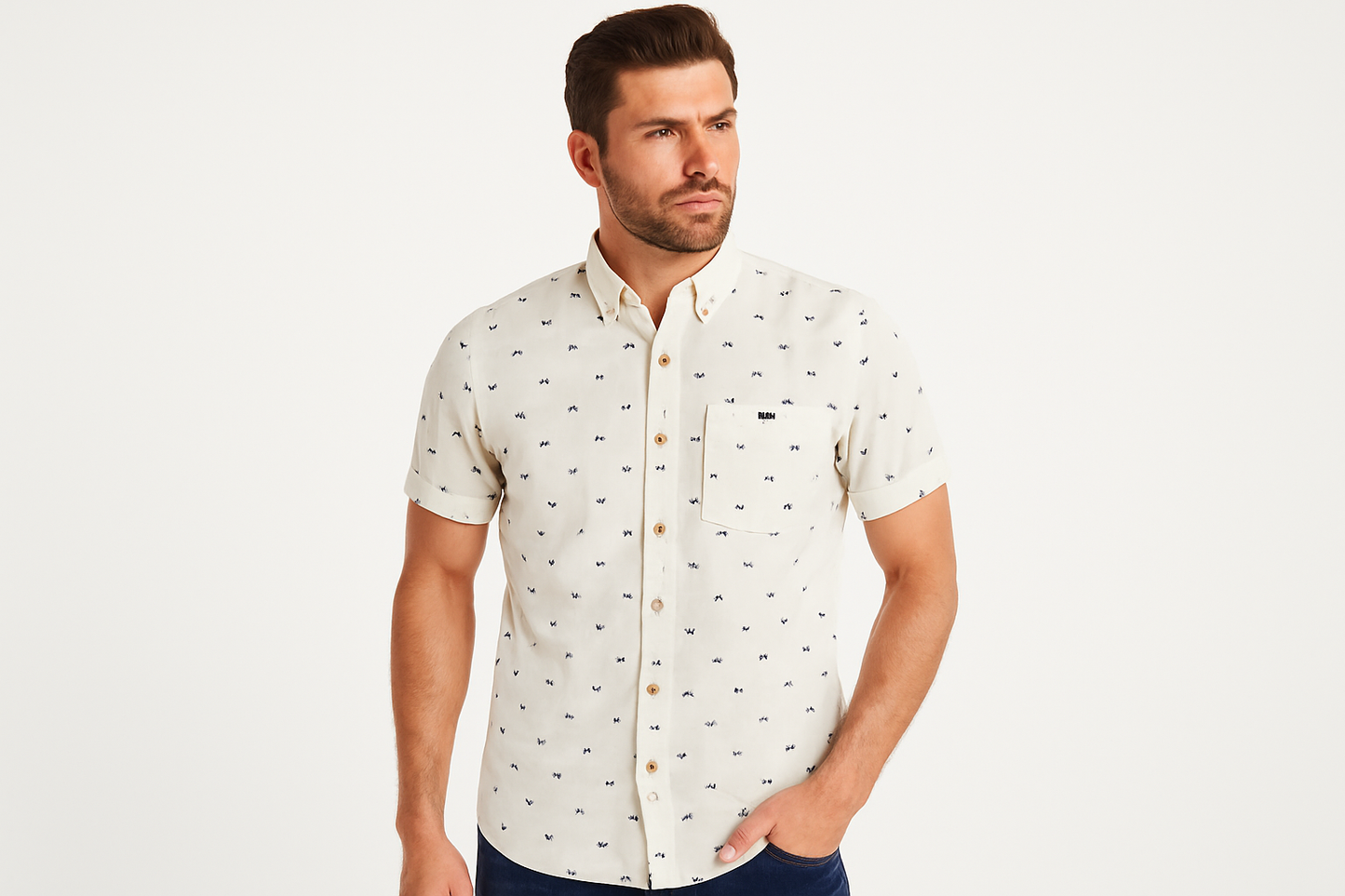 Modelo Atlético - Mangas Enrolladas