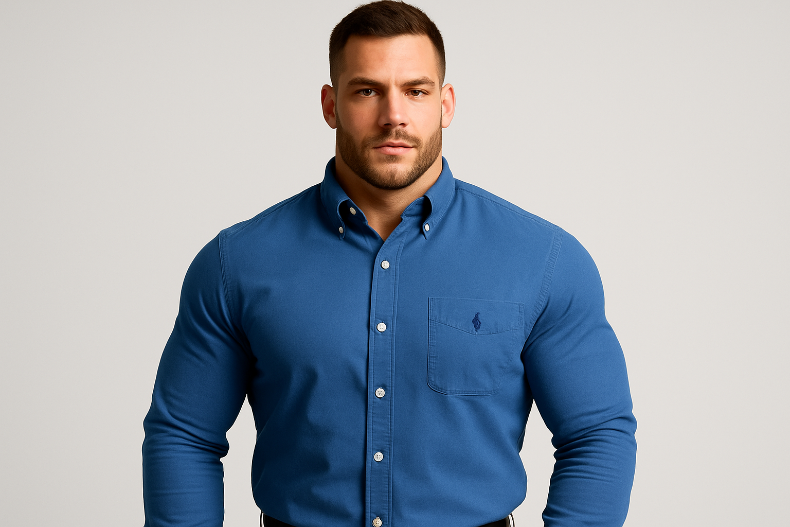 Modelo atlético musculoso