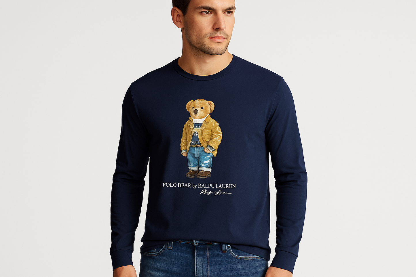 Modelo atlético - pose frontal