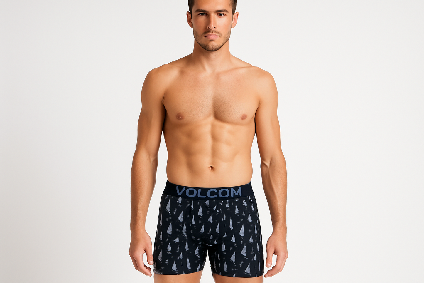 Modelo atlético - pose frontal