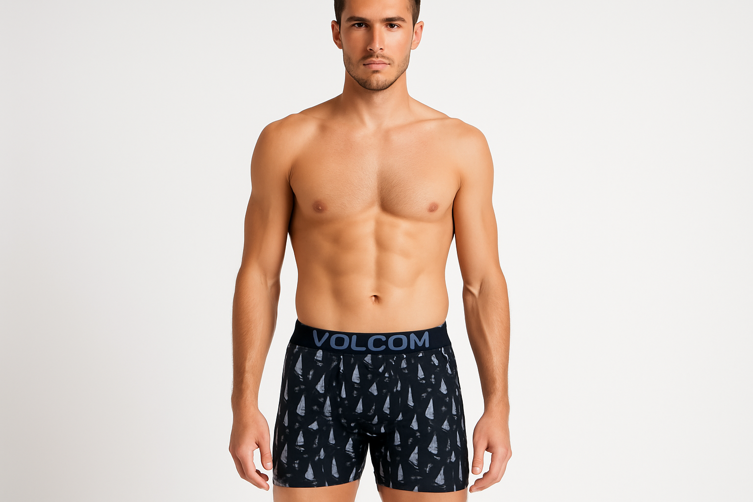 Modelo atlético - pose frontal