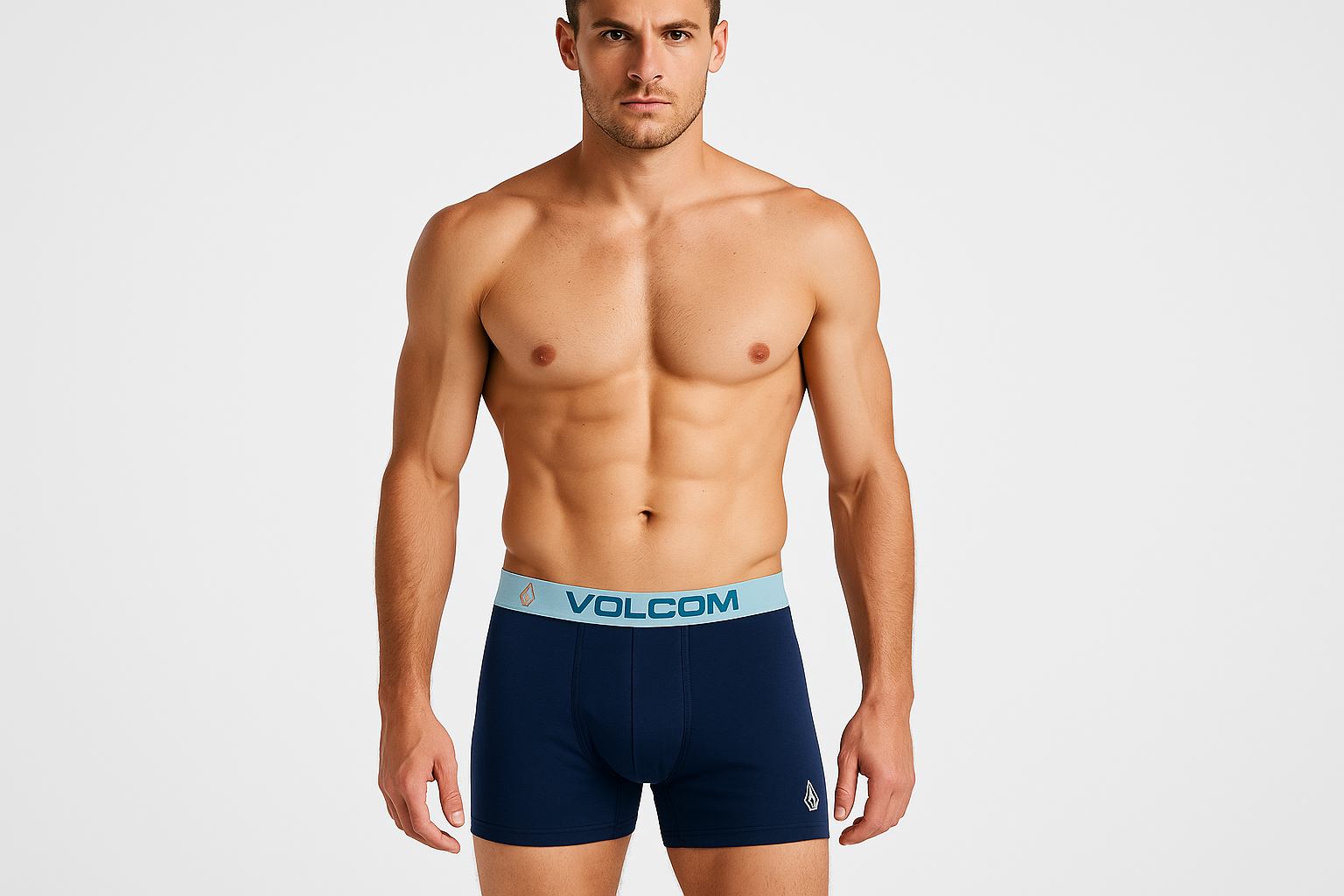 Modelo atlético - pose frontal