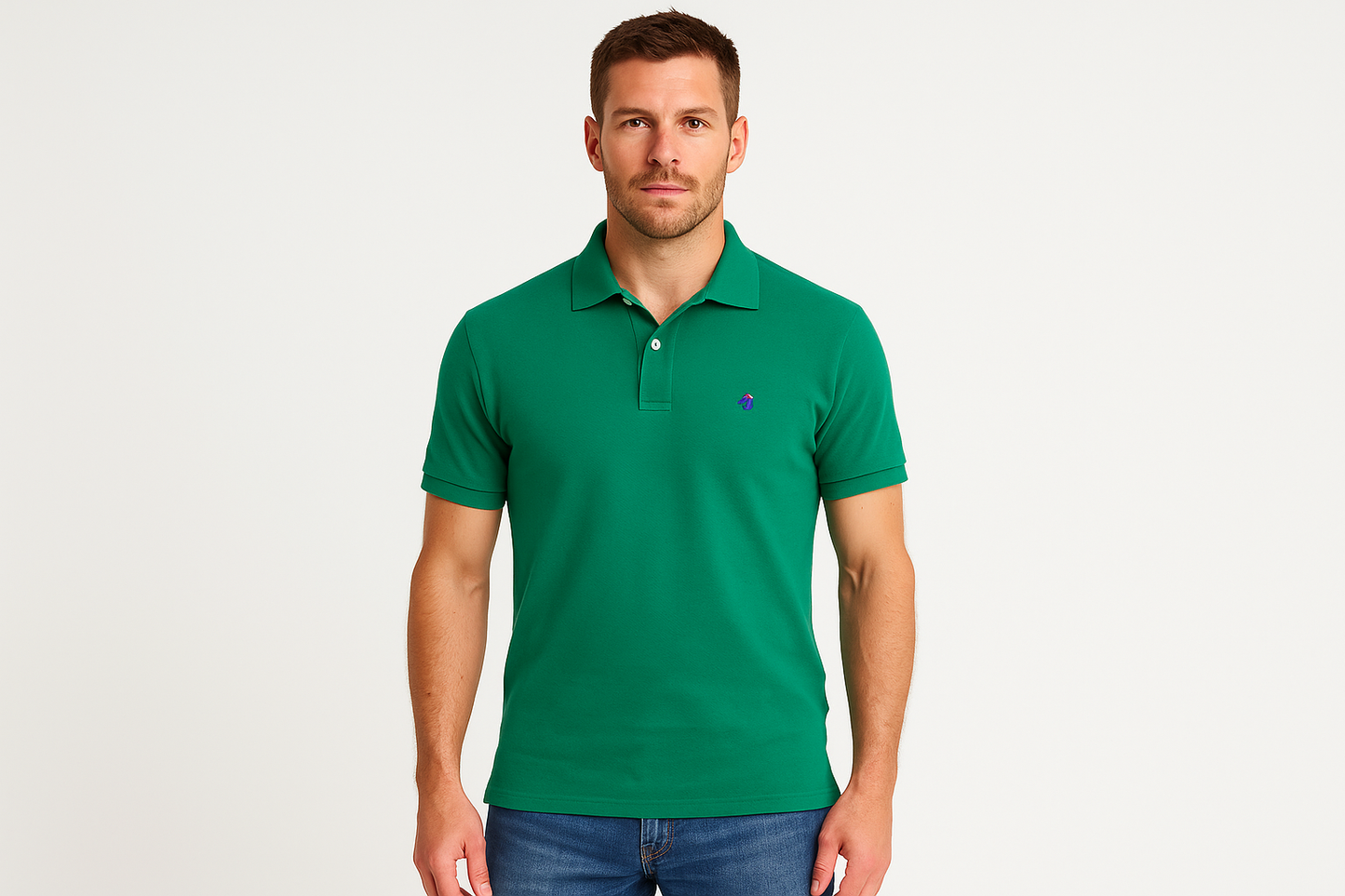 Modelo atlético - Vista frontal