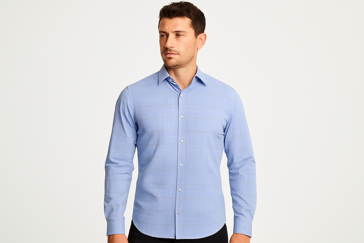 Modelo atlético - Vista frontal