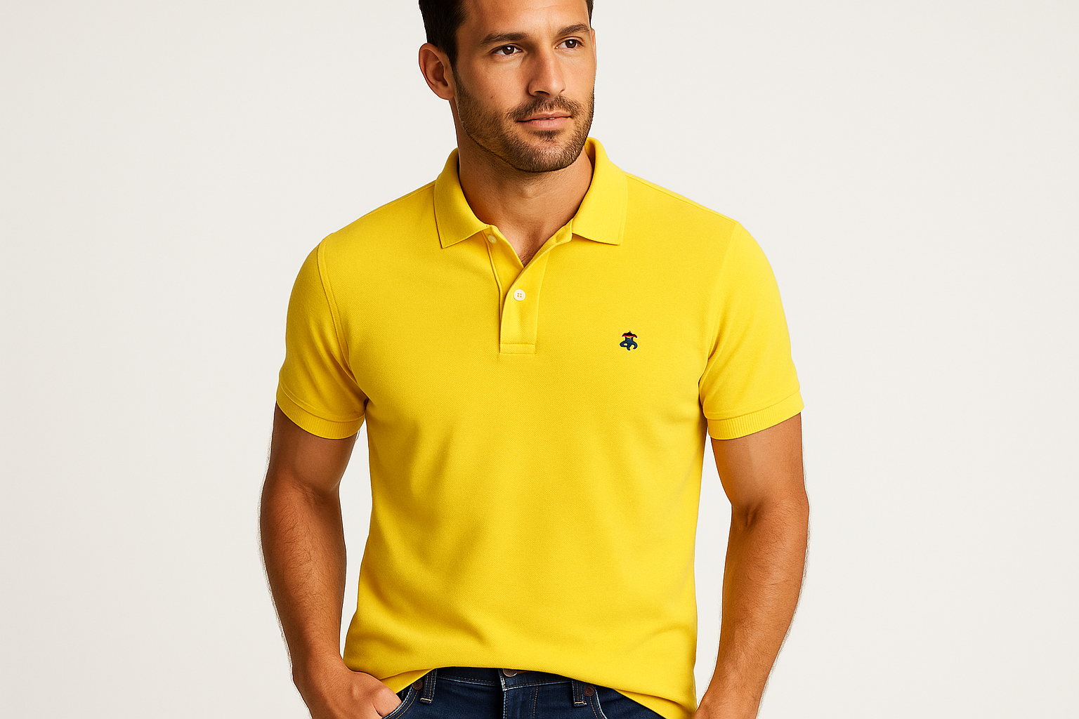 Modelo atlético - Vista frontal