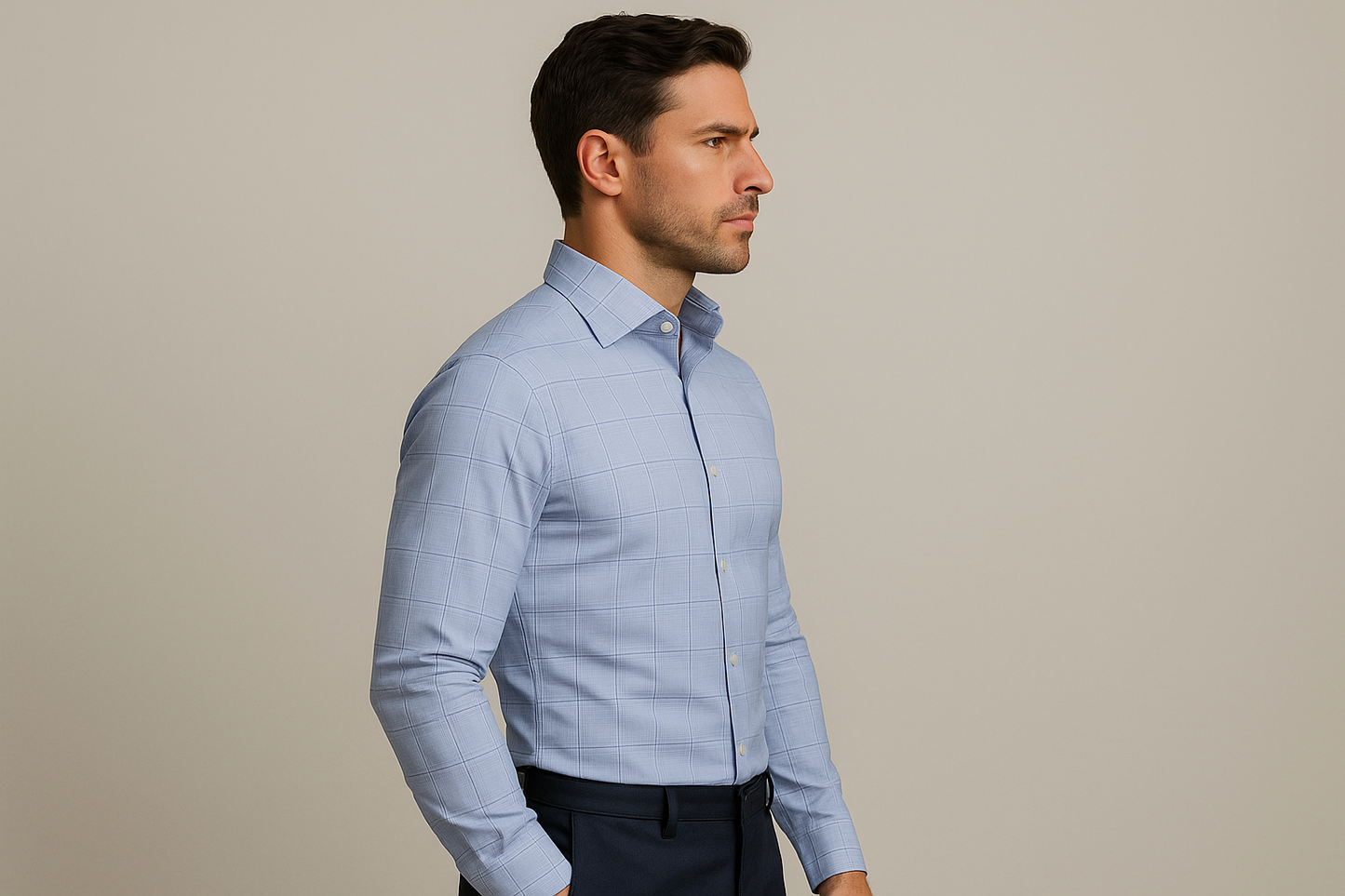 Modelo atlético - Vista lateral sin logo