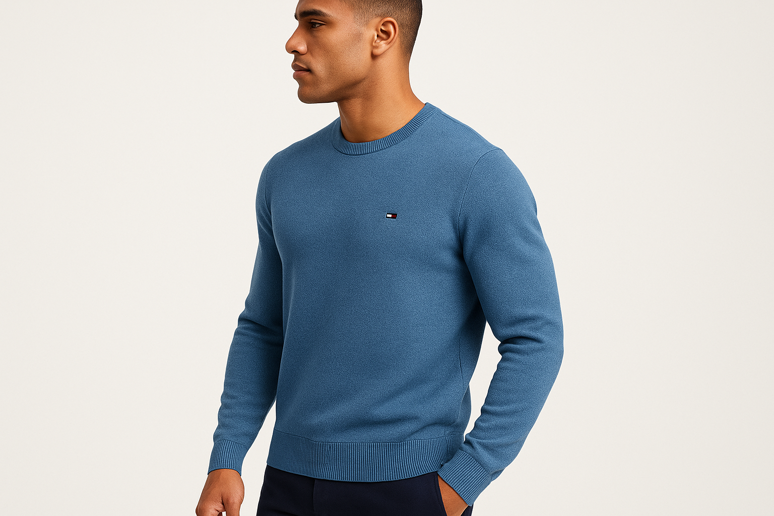 Modelo atlético vista lateral