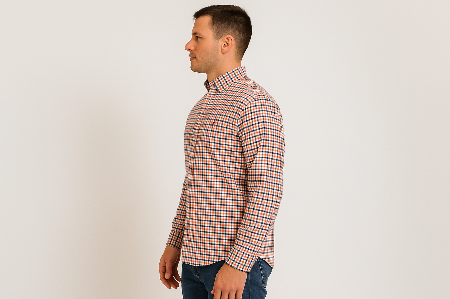 Modelo atlético - Vista lateral