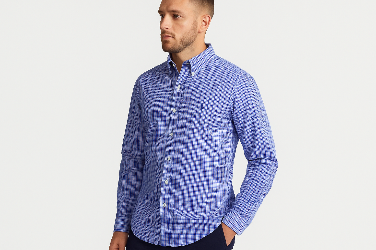 Modelo atlético - Vista lateral