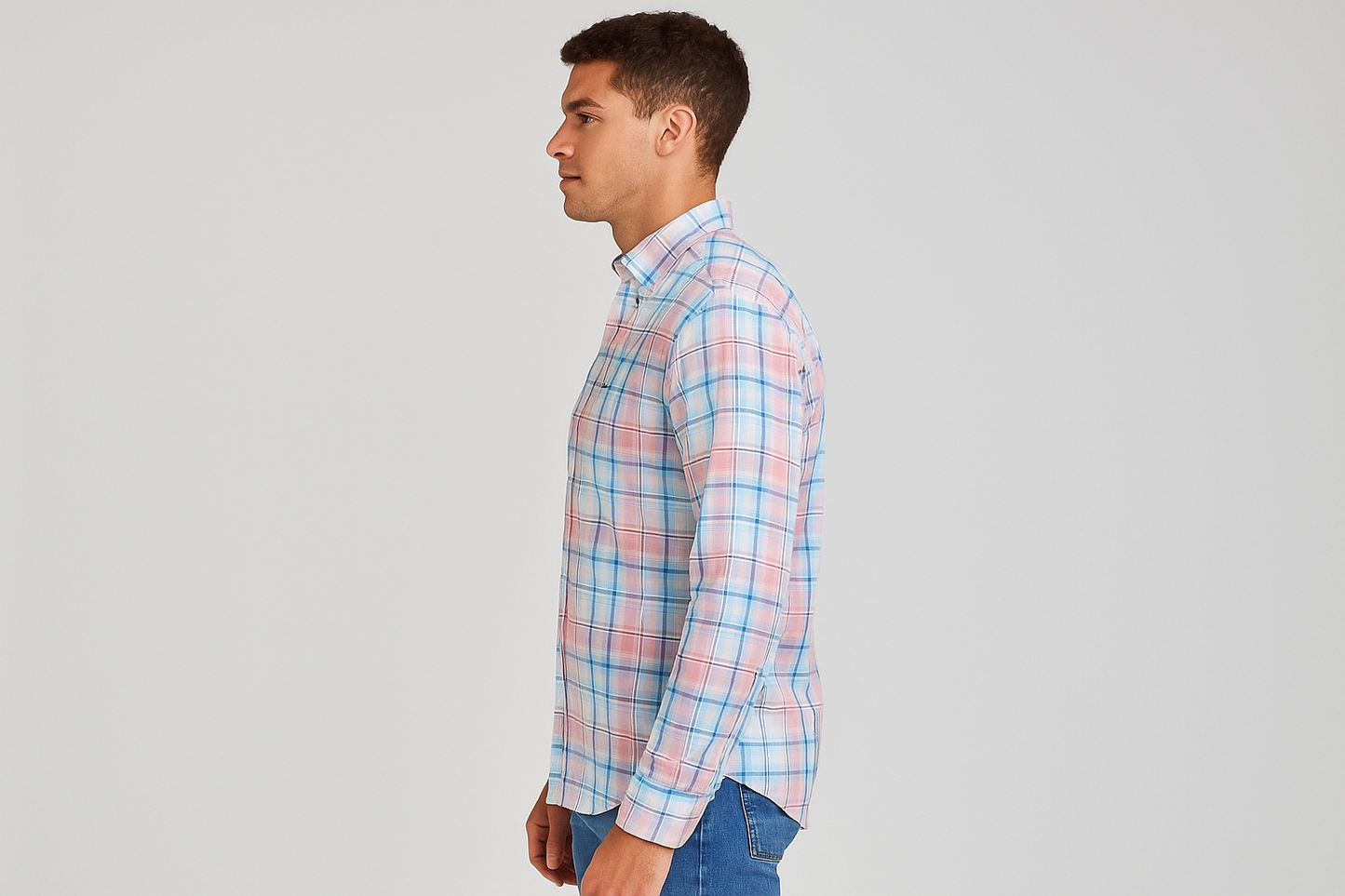 Modelo atlético - Vista lateral