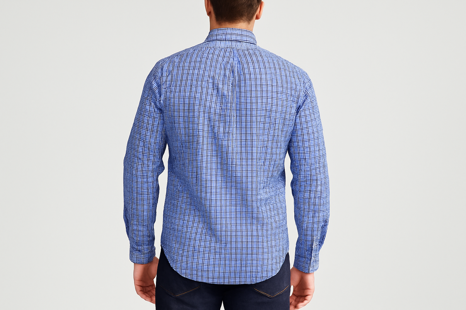 Modelo atlético - Vista trasera