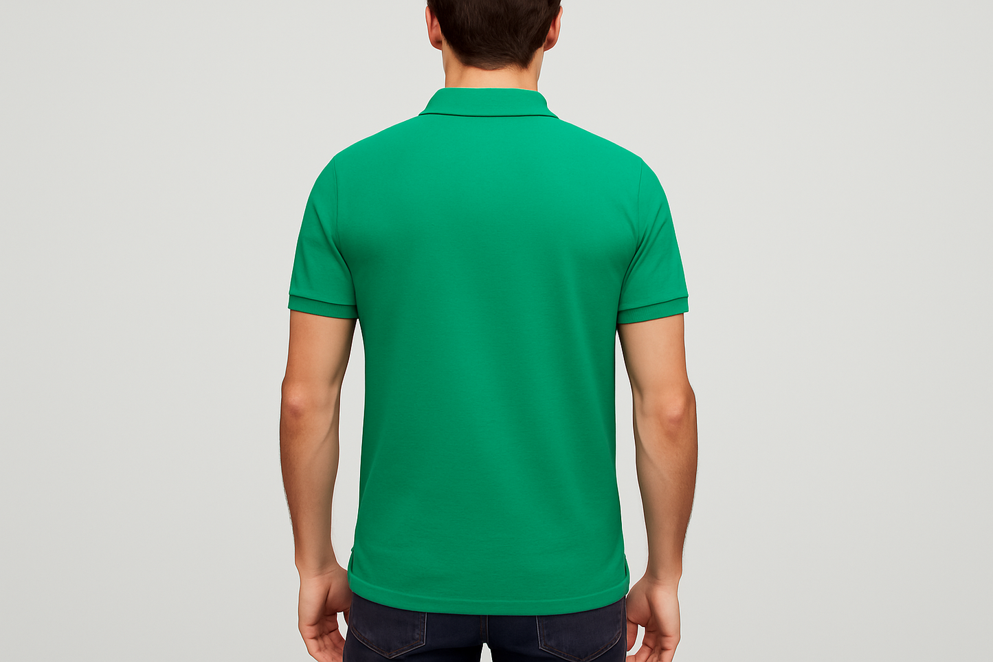 Modelo atlético - Vista trasera