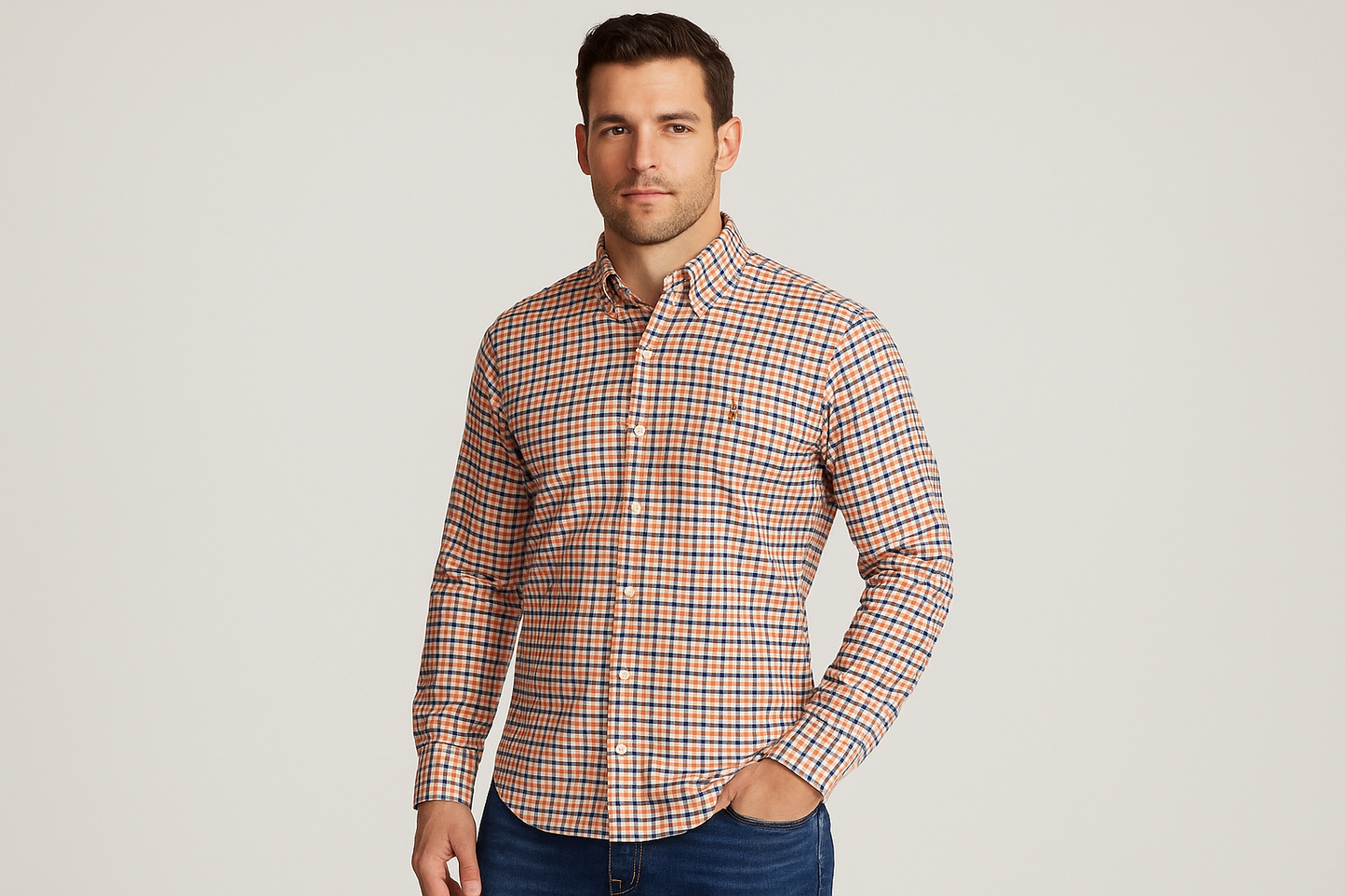 Modelo atlético - Vista tres cuartos repetida