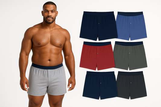 Modelo central con 6 pack