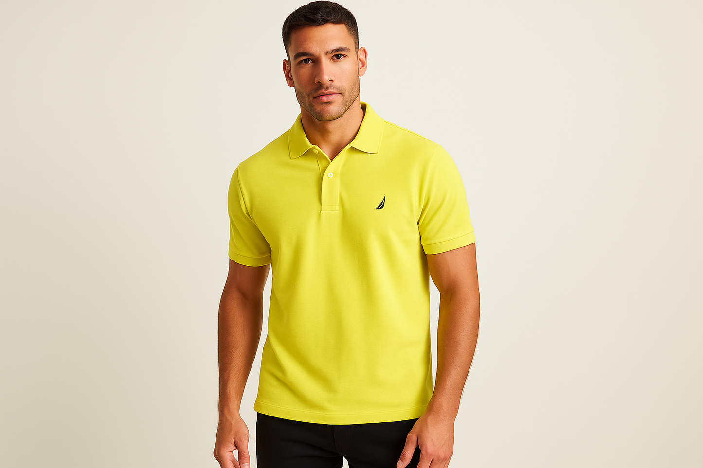 Modelo con Polo #e9e369