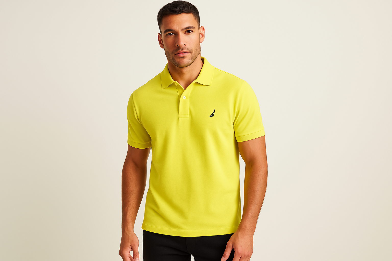 Modelo con Polo #e9e369