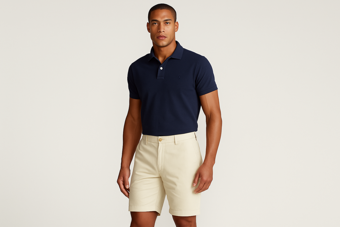 Modelo con Short Polo Ralph Lauren