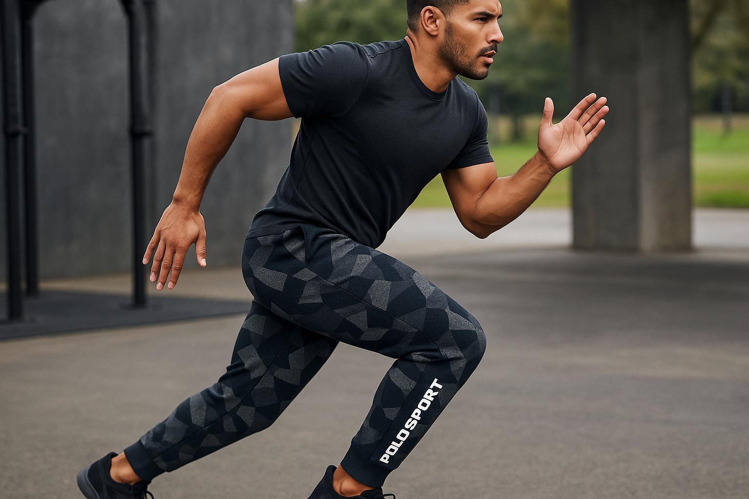 Modelo en acción - Vista lateral