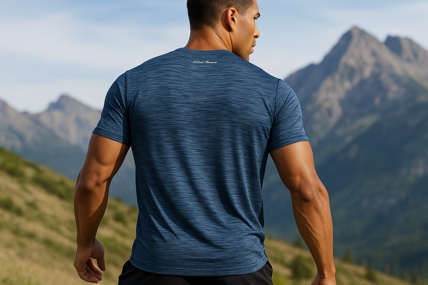 Modelo espalda outdoor