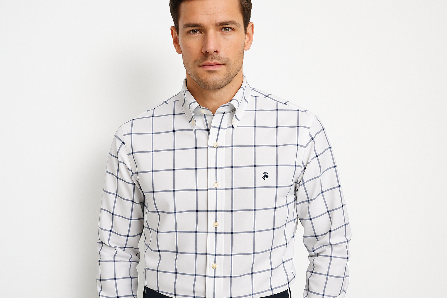 Modelo frontal - cuadros amplios