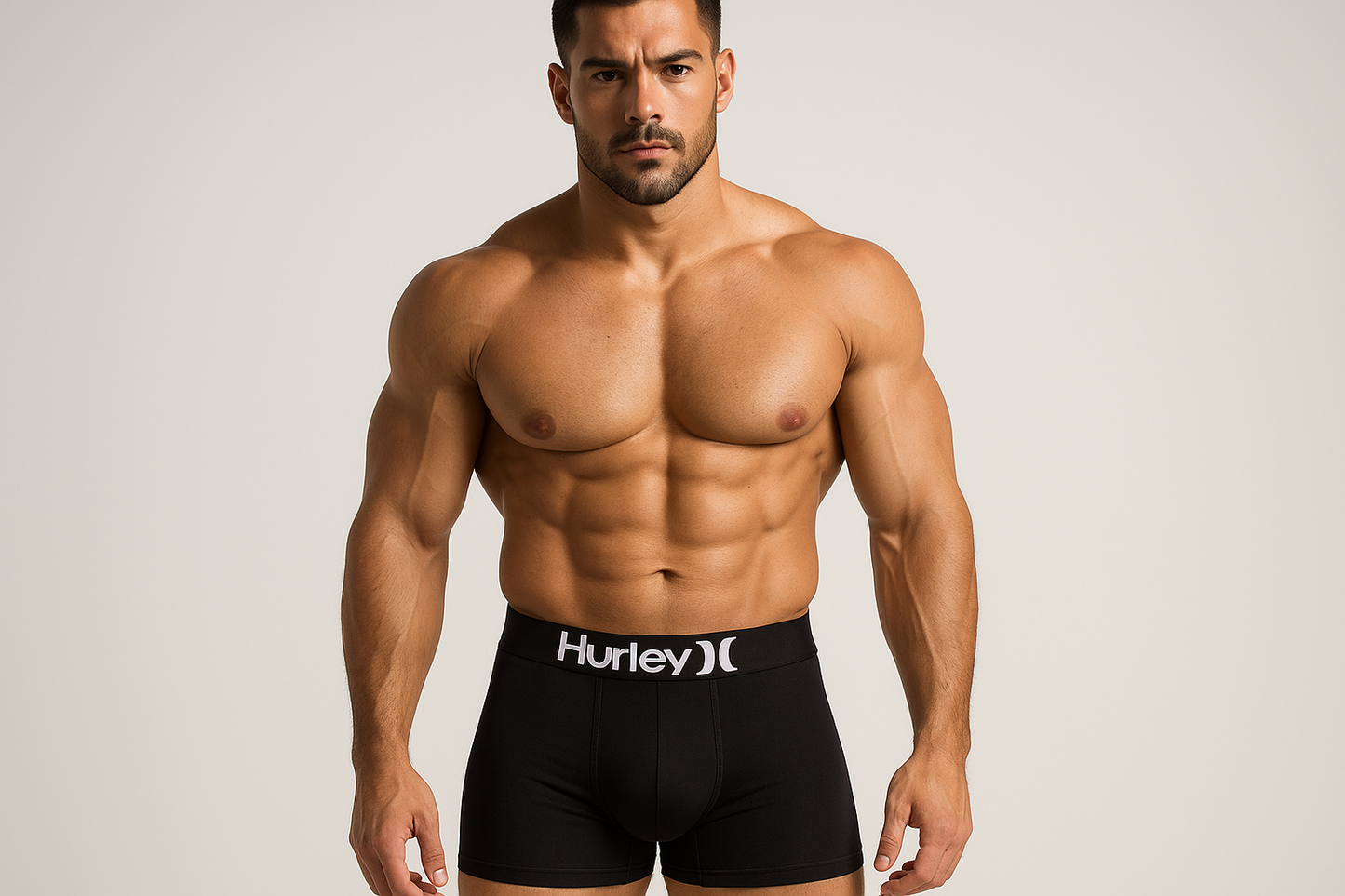 Modelo L - Boxer negro Hurley