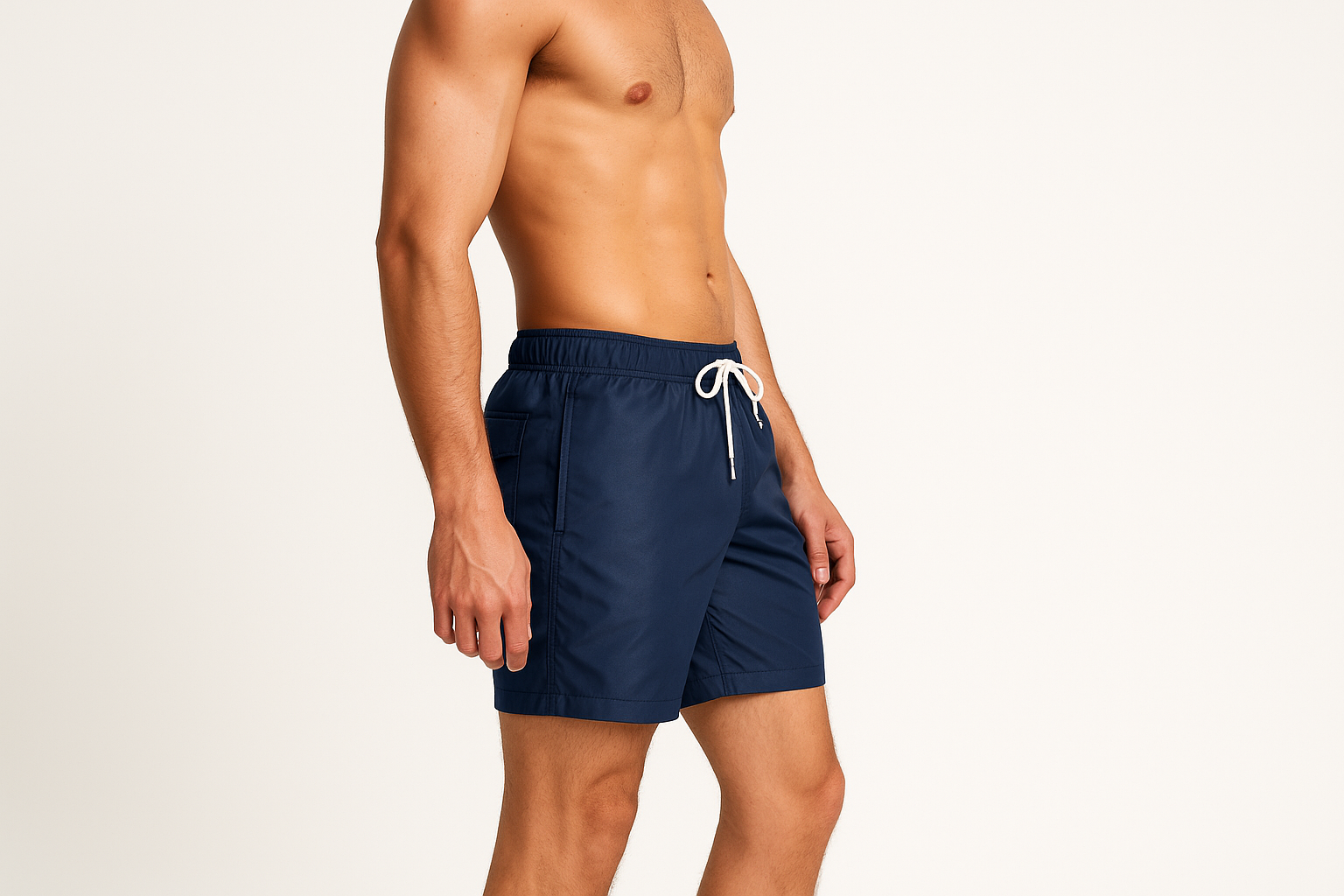 Modelo lateral short Brooks Brothers #3b527b