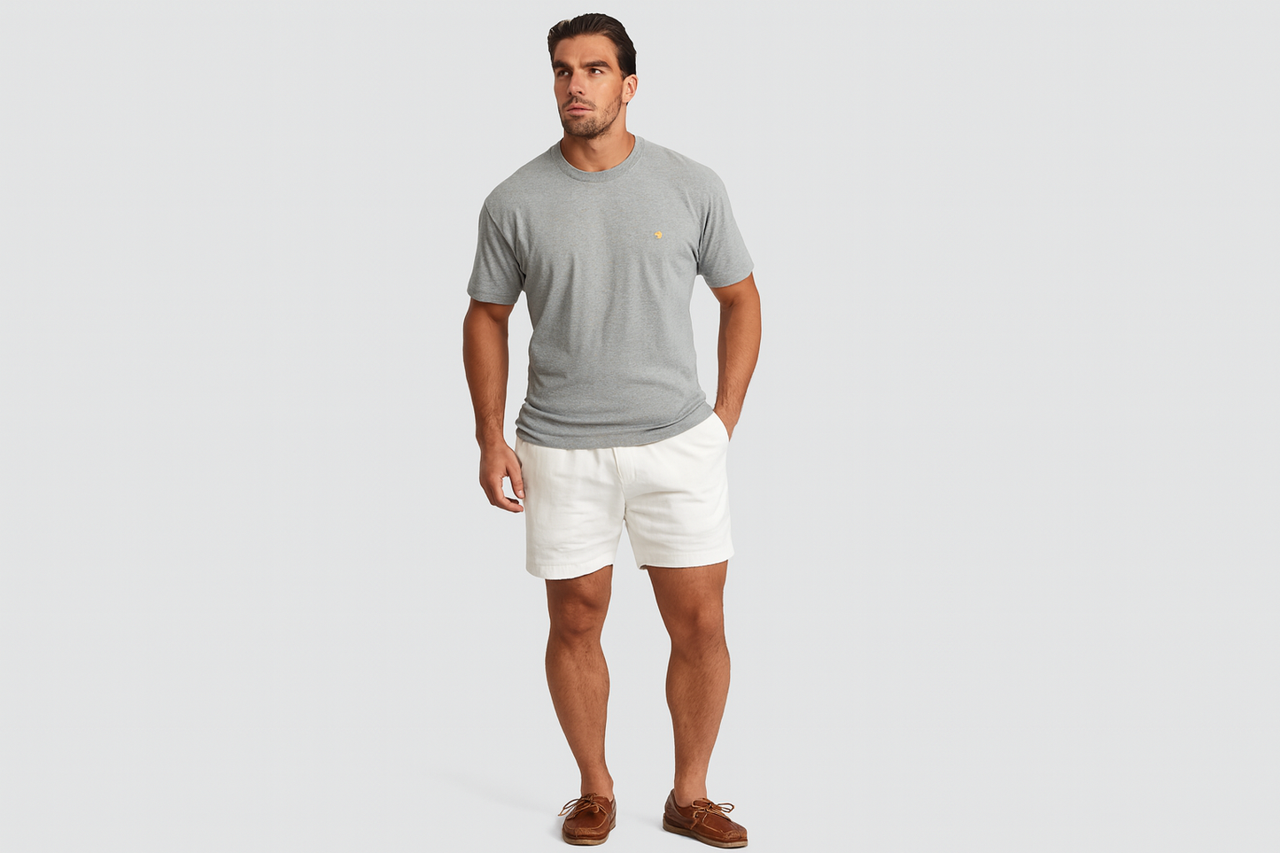 Modelo look smart casual Brooks Brothers