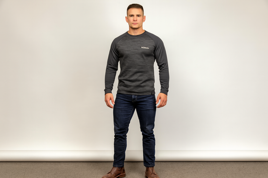 Modelo look weekend Columbia degradado