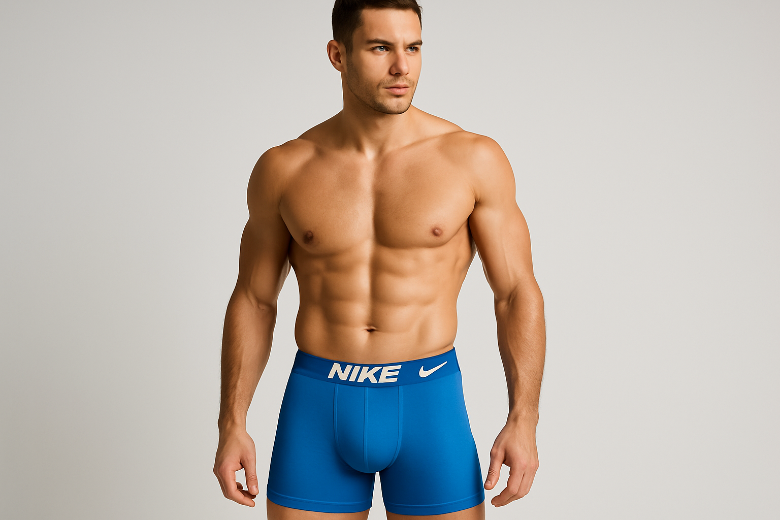 Modelo M - Boxer azul Nike