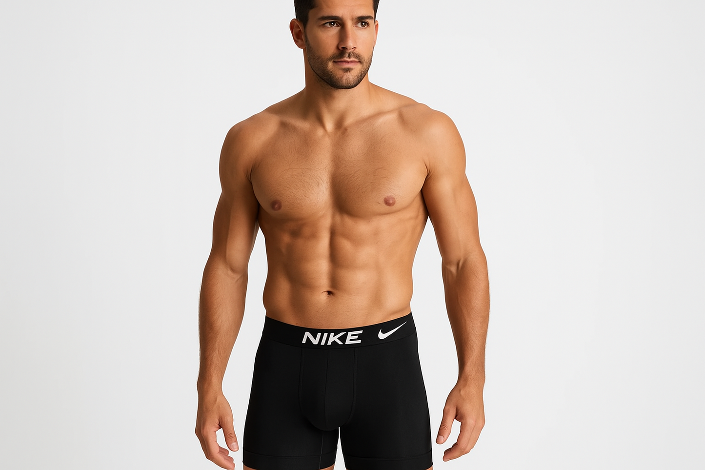 Modelo M - Boxer negro vista frontal