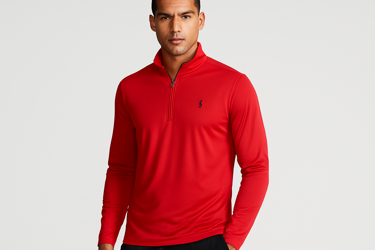 Modelo masculino vista frontal