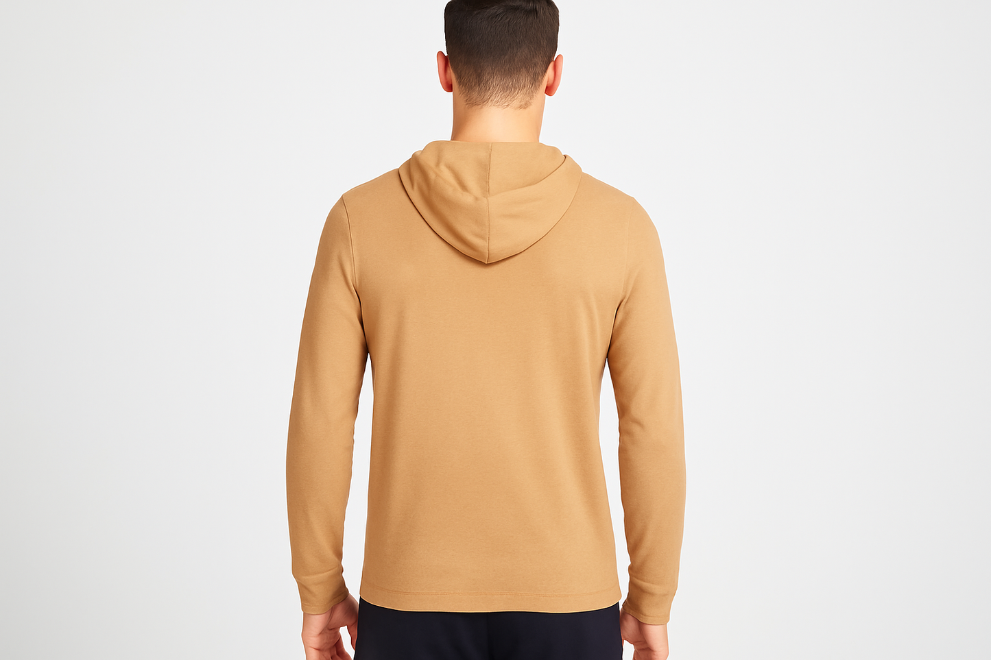 Modelo masculino vista trasera