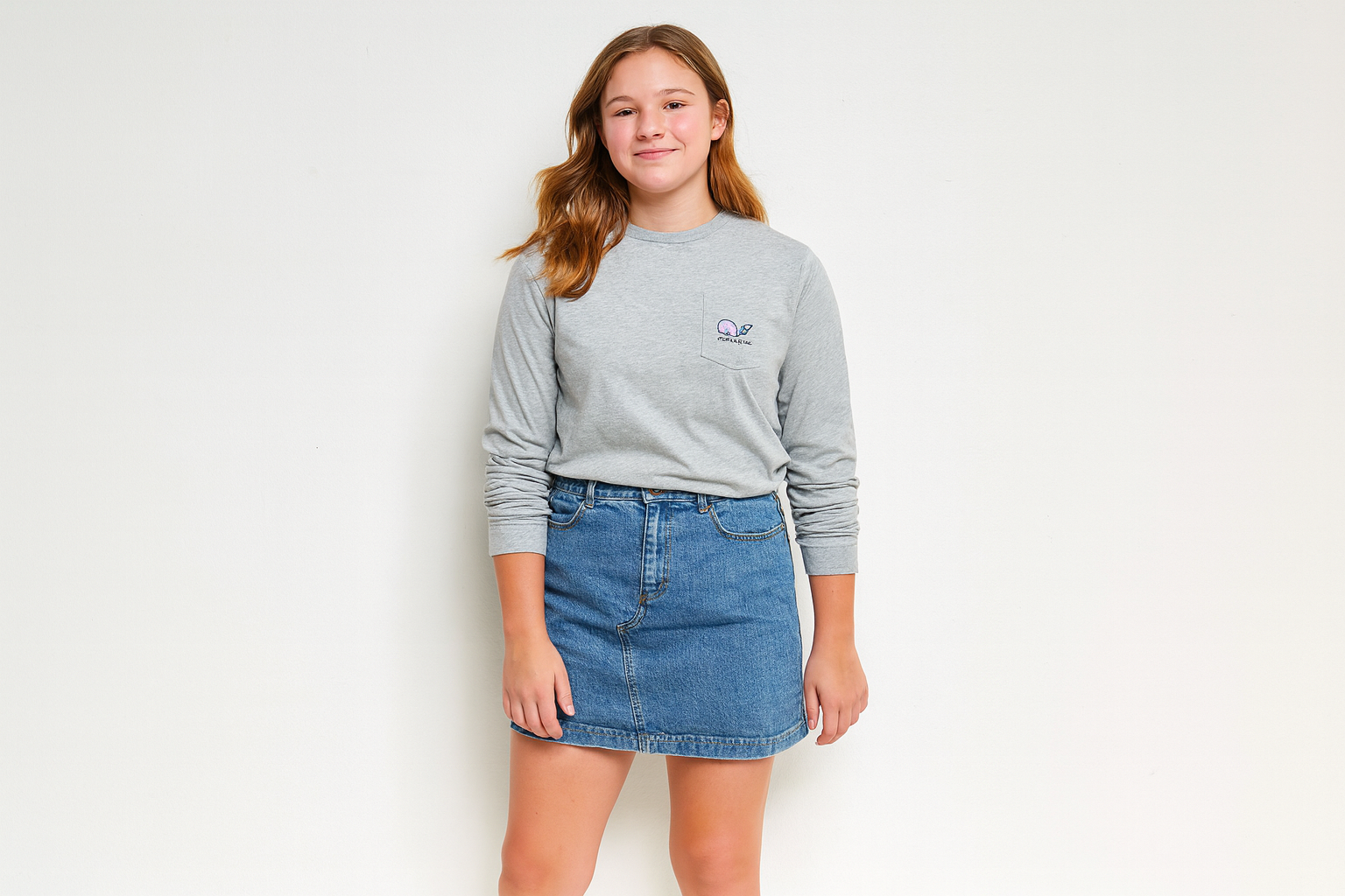 Modelo niña look weekend