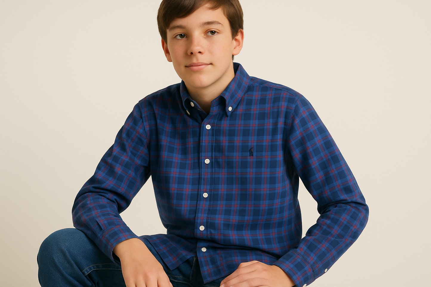 Modelo niño - Pose casual