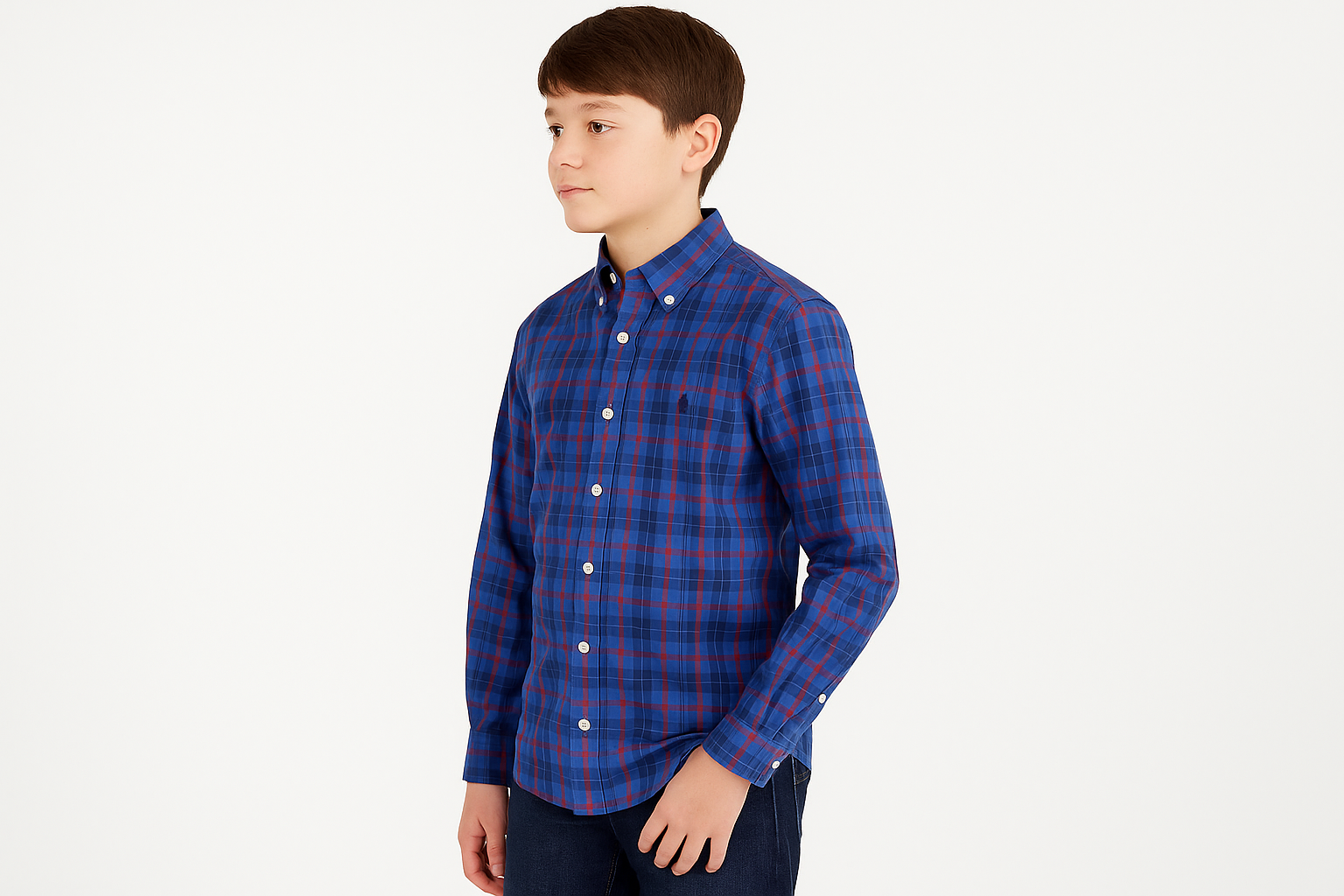 Modelo niño - Vista lateral