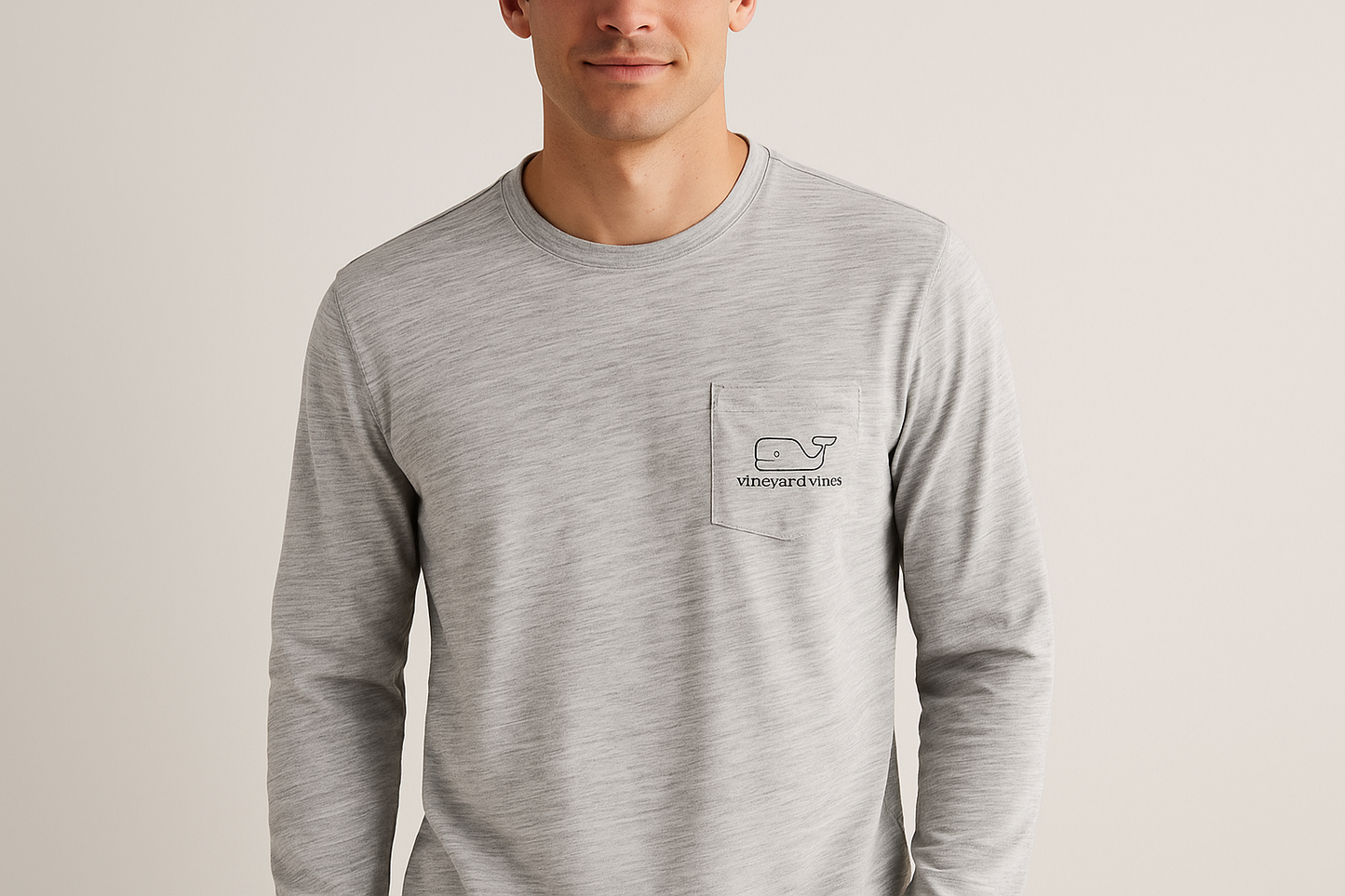 Modelo space dye gris claro